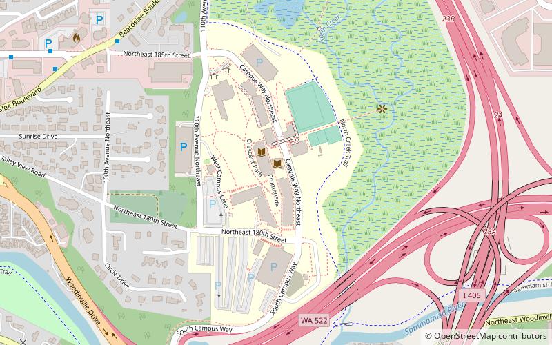 University of Washington Bothell location map