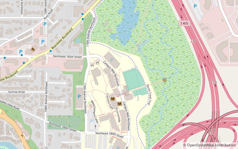 cascadia college bothell location map