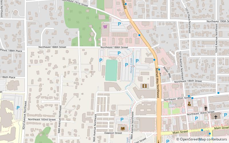 pop keeney stadium bothell location map