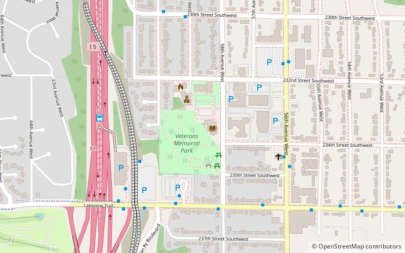 Mountlake Terrace Library location map