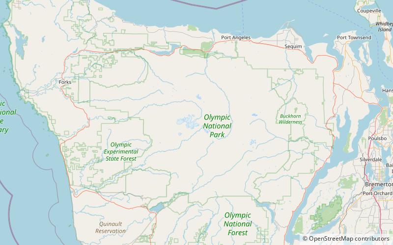 Olympic-Halbinsel location map