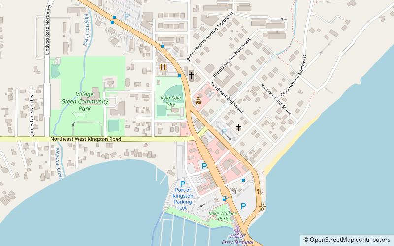 Kingston location map