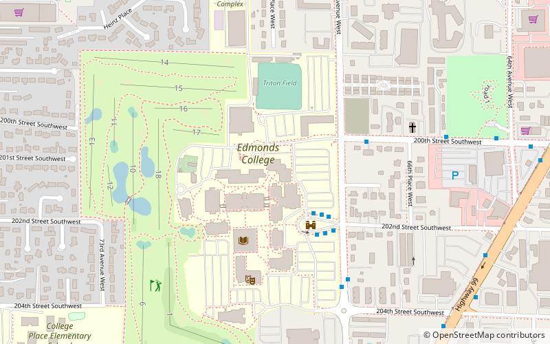 Central Washington University–Lynnwood location map