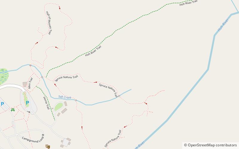 Hoh-Regenwald location map