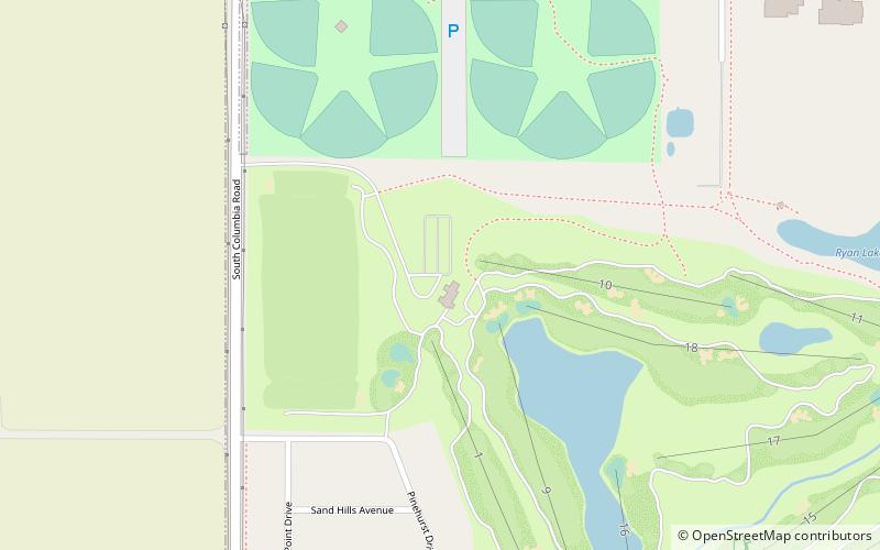 King's Walk Golf Course location map