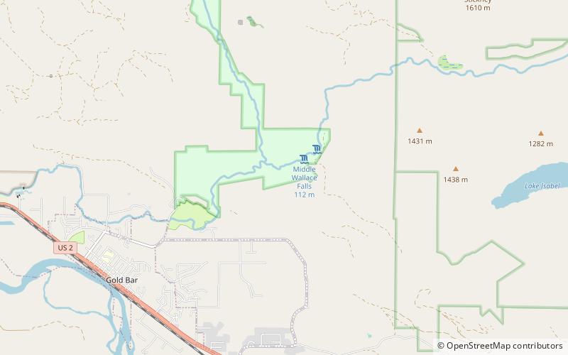 Wallace Falls State Park location map
