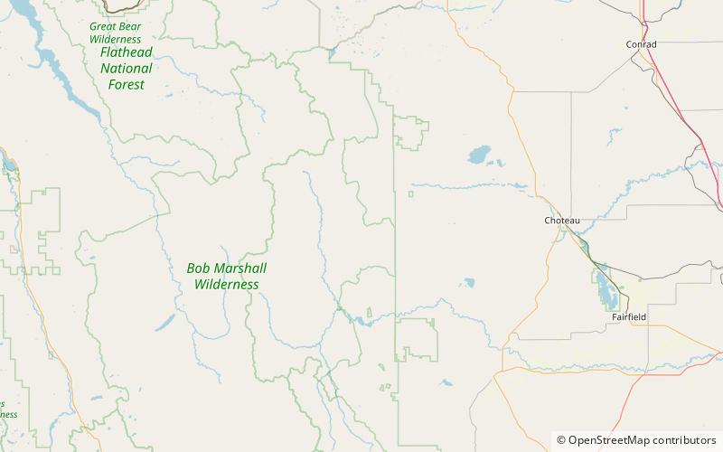 Sawtooth Range location map