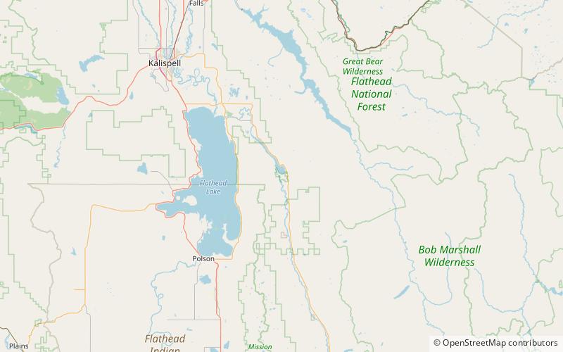 Swan River National Wildlife Refuge location map