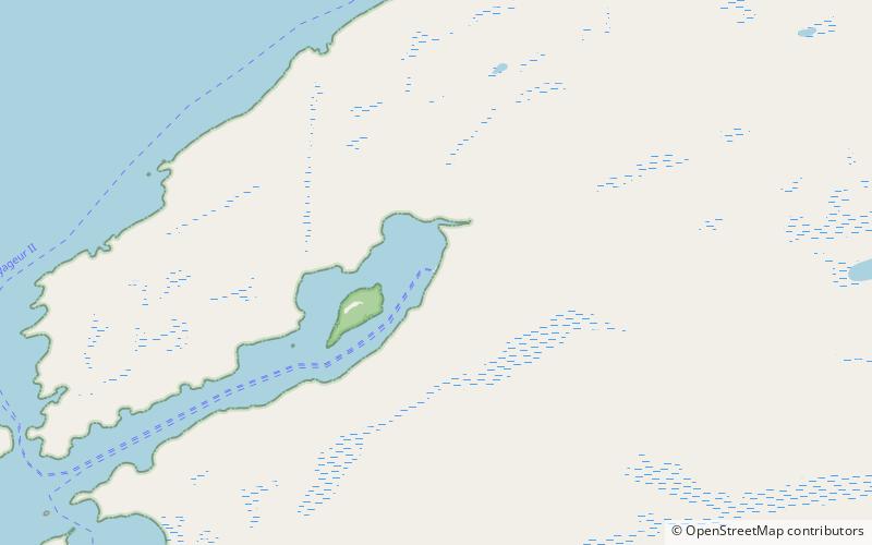 windigo ranger station parque nacional isle royale location map