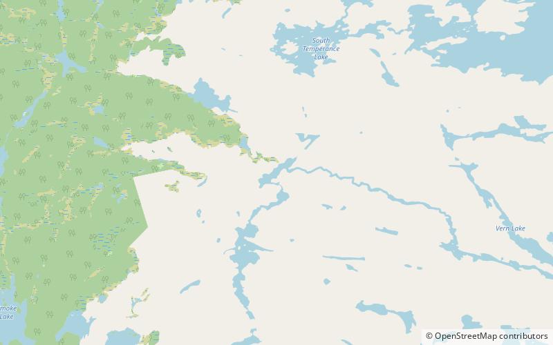 weird lake boundary waters canoe area wilderness location map