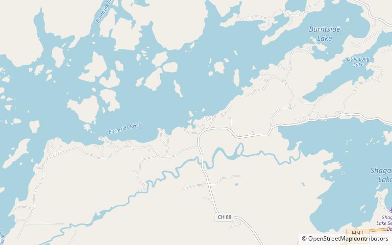 burntside lodge ely location map