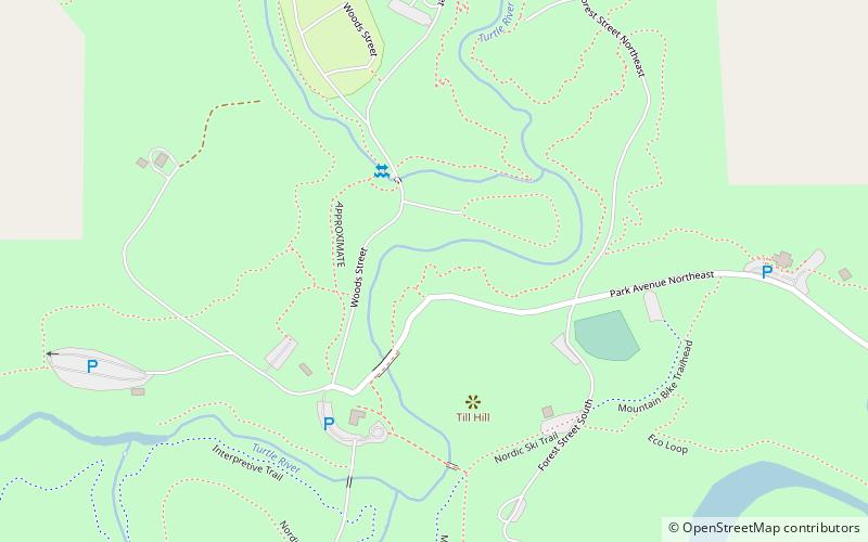 Turtle River State Park location map