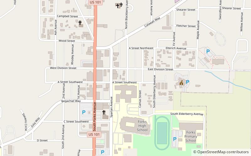 Quillehuyte County location map