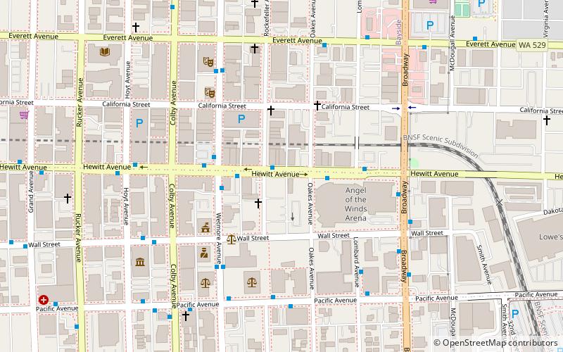 Hewitt Avenue Historic District location map