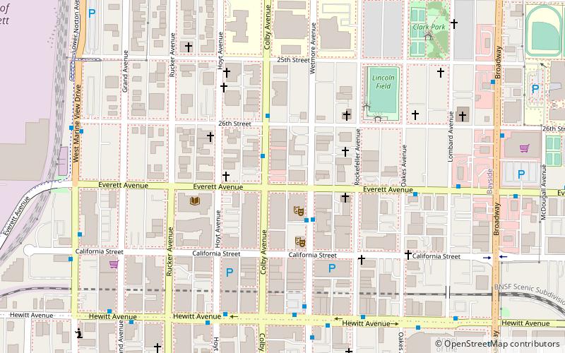 Community Center and War Memorial Building location map