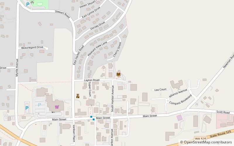 Freeland Library location map