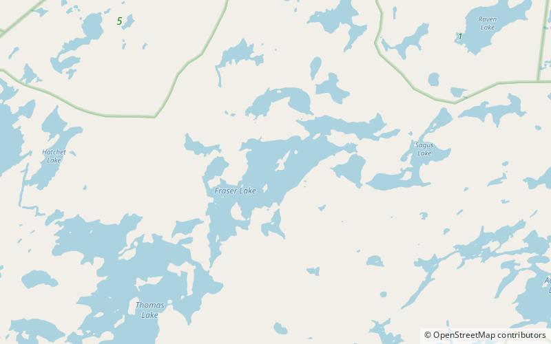 Fraser Lake location map