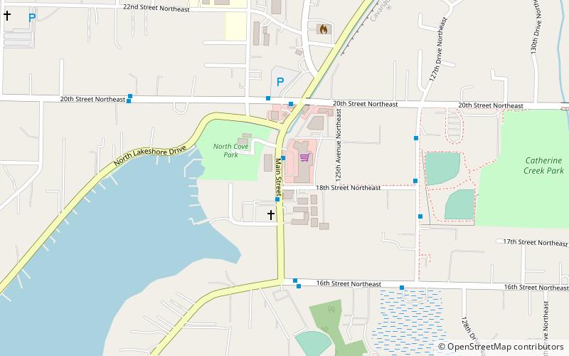 Lake Stevens Library location map