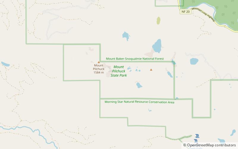 Mount Pilchuck location map