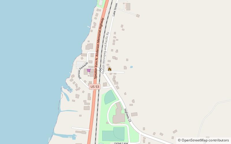 Orr location map