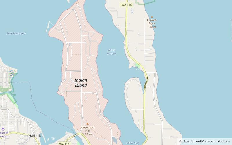 Joseph Whidbey State Park location map