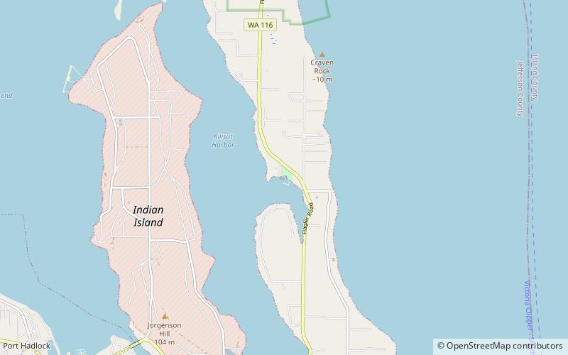 park stanowy mystery bay location map