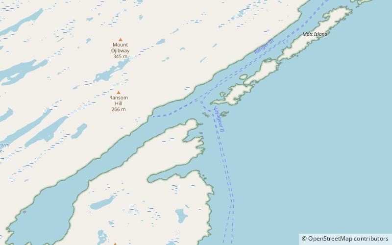 Rock Harbor Light location map