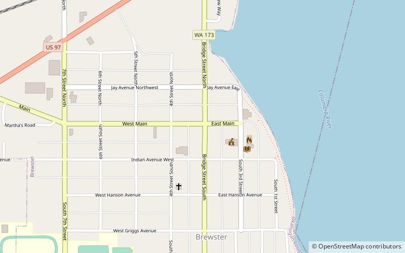 Brewster location map