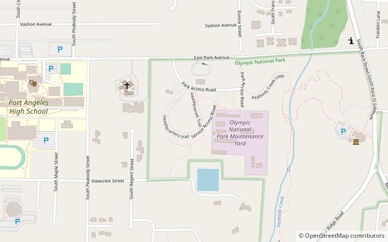 District historique d'Olympic National Park Headquarters location map