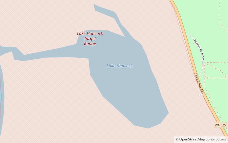 Lake Hancock location map