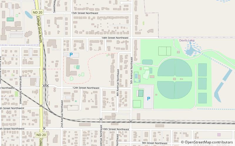 Bangs-Wineman Block location map