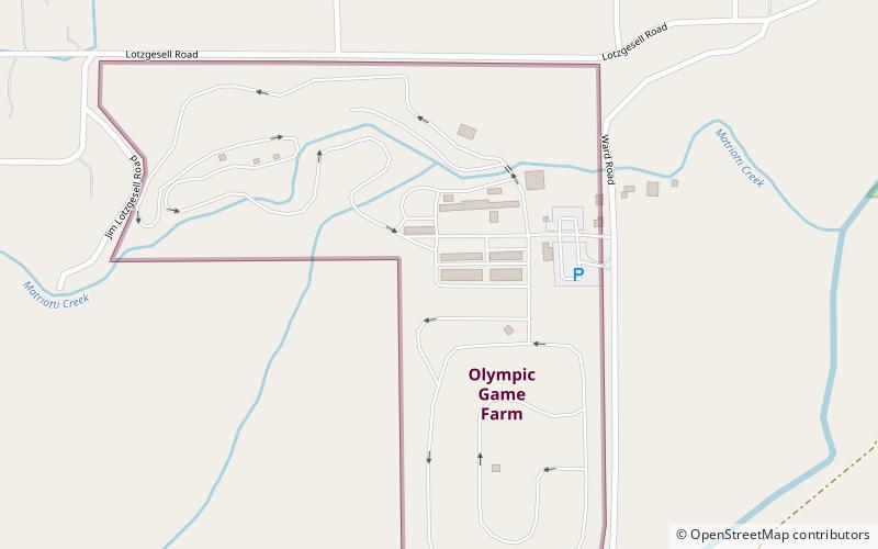 Olympic Game Farm location map