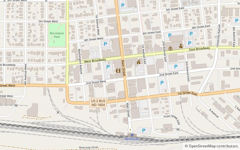 Creaser Building location map