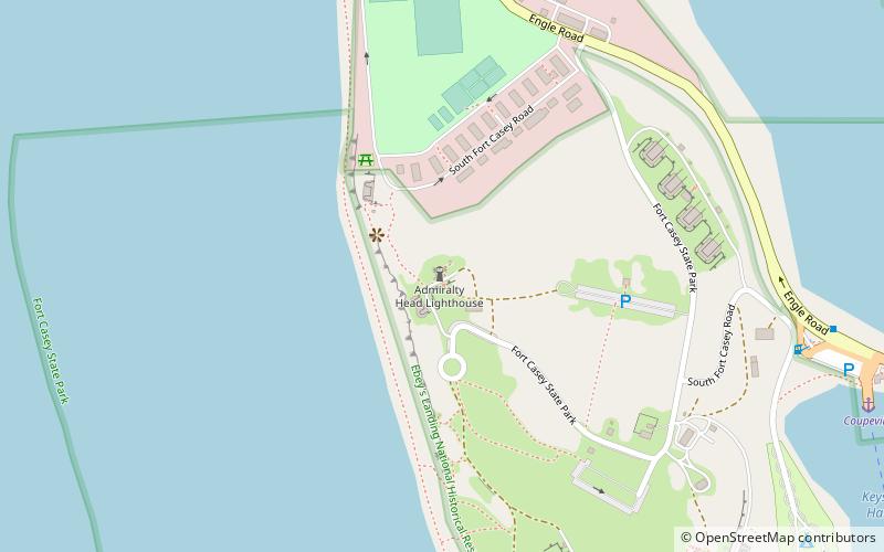 Admiralty Head Light location map
