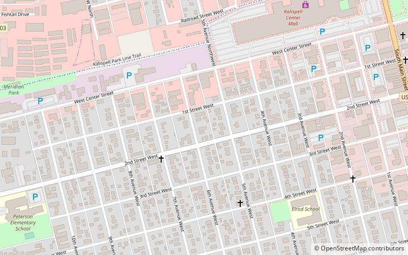 Alexander and Busey Houses location map