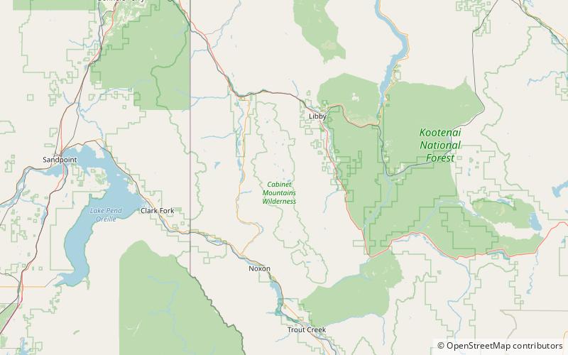 Blackwell Glacier location map