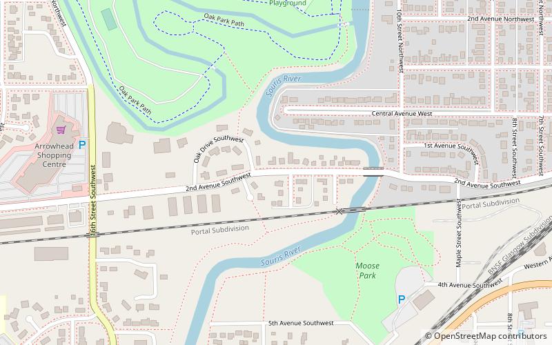 west oaks minot location map