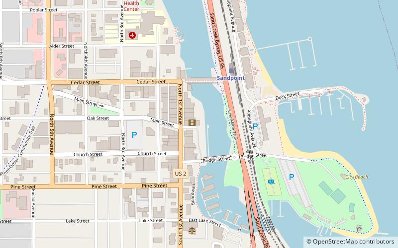 panida theater sandpoint location map