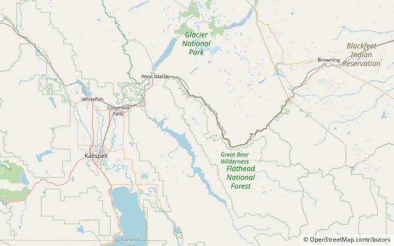 Grant-Gletscher location map