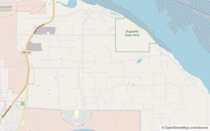 Skagit Island State Park location map