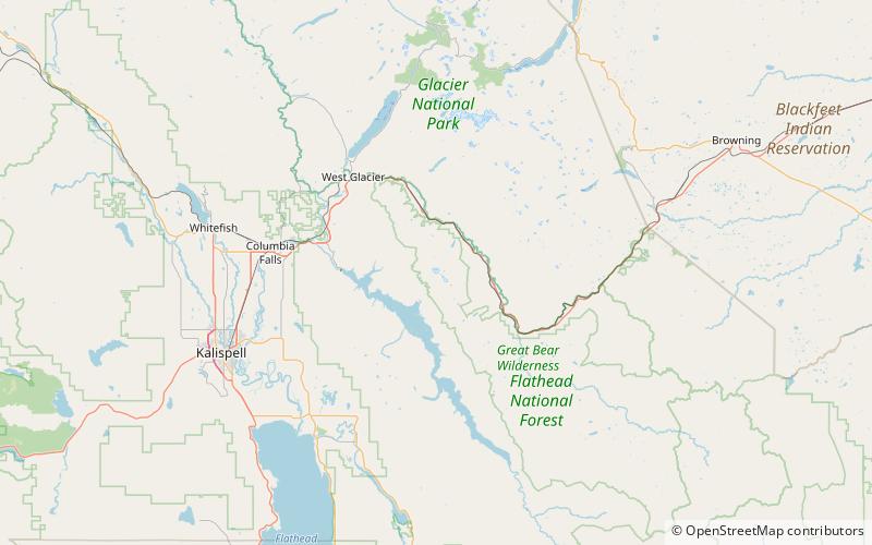 Stanton Glacier location map