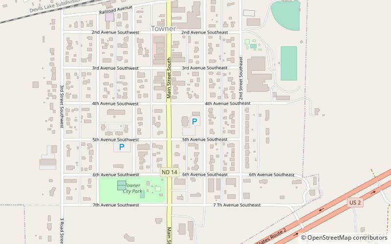 McHenry County Courthouse location map