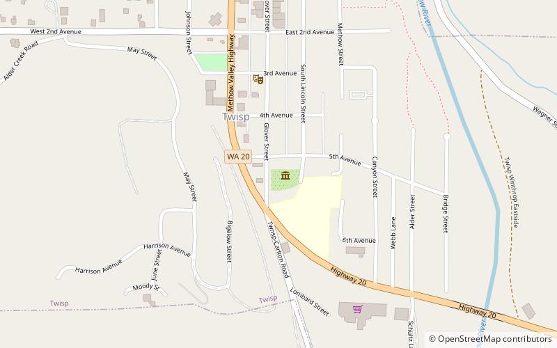 Methow Valley Interpretive Center location map