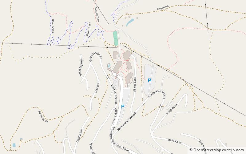 Schweitzer Mountain location map