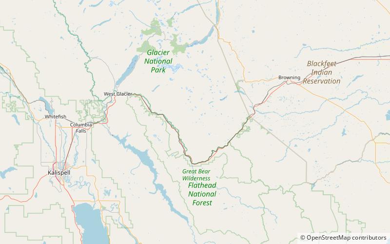 Mount Saint Nicholas location map