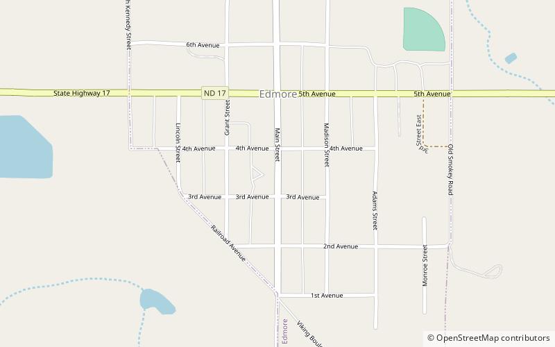 Edmore location map