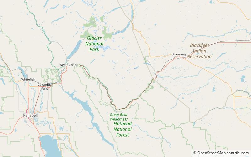 Vigil Peak location map