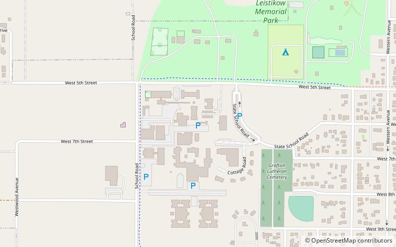 grafton state school location map