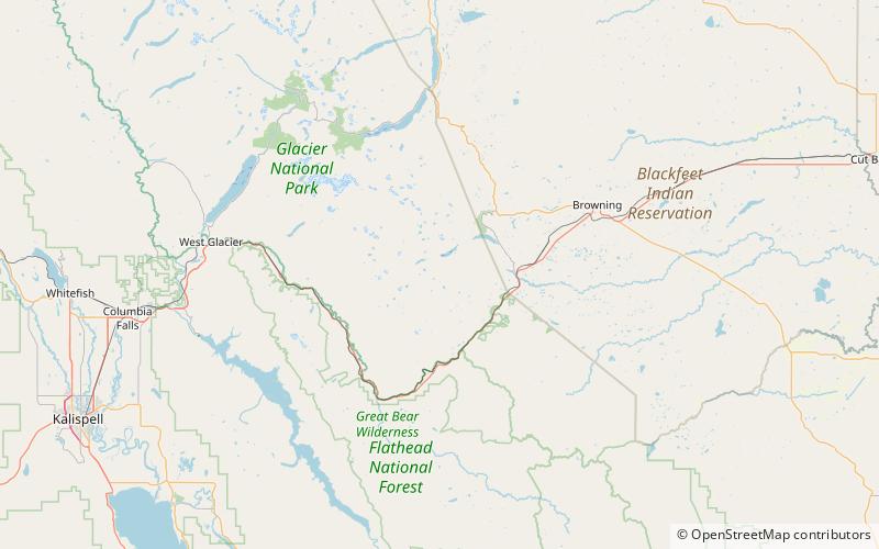 Painted Tepee Peak location map