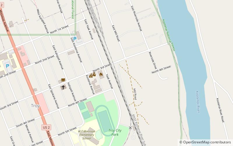 Troy Jail location map